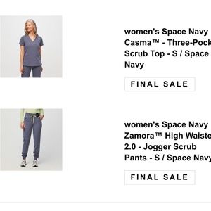 FIGS Women’s Scrubs (Sm)